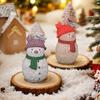3D Christmas Deer Hat Snowman Silicone Candle Mold Handmade Santa Claus Aromatherapy Resin Mold DIY Party Decoration Gift