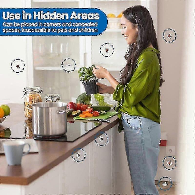 16PCS Roach Bait & Killer Effective Cockroach Repellent and Gel for Quick Elimination of Indoor Roach