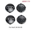 4pc qaz23 Hub Caps Car Wheel Center Rim Cover Cap For qaz23 A4 A5 A6 A7 A8 Q5 Q7 Hubcap Accessories 60mm 61mm 68mm 69mm 77mm 135mm