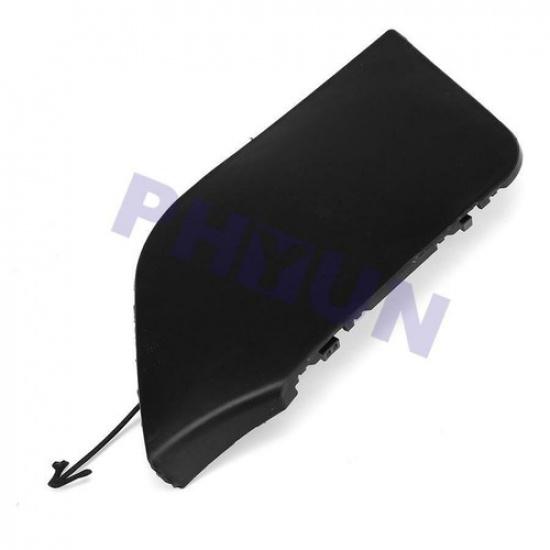 1x Black Front Bumper Tow Hook Eye Hole Cover Cap ert For 17-19 Nissan Rogue