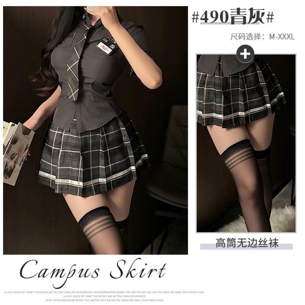 Сексуальное нижнее белье Xianyi, сексуальная студенческая одежда, Jk Uniform, соблазн, свободная от обтягивающей страсти, одежда, большой размер, комплект 490