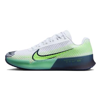 Кроссовки Court Air Zoom Vapor 11 HC White Green Strike Navy мужские DR6966-103