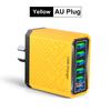 6 портов USB зарядное устройство QC3.0 быстрая зарядка мобильного телефона EU US AU вилка адаптер для iPhone 14 Pro Max Samsung Xiaomi 13 Oneplus POCO
