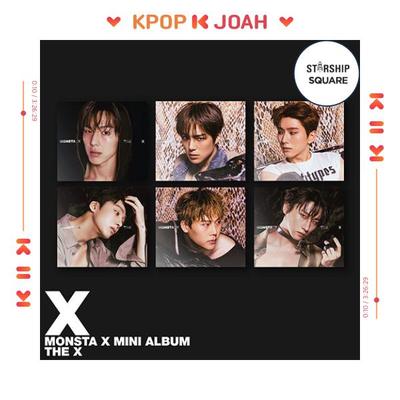 [POB] (ОГРАНИЧЕННАЯ ВЕРСИЯ ДИДЖИПАК) MONSTA X [THE X] 13-й МИНИ-АЛЬБОМ