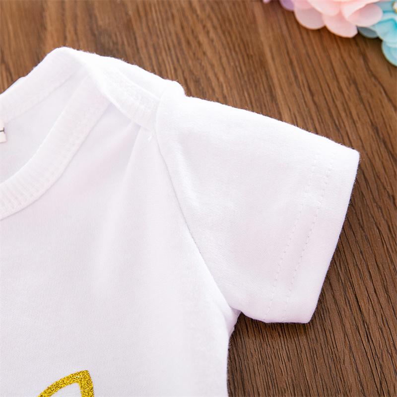 Платье на первый день рождения для маленьких девочек 1 года, одежда для крещения новорожденных, платье на крестины 12 м, платье с единорогом