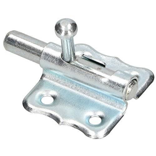 Verrou de porte KOTARBAU Пенка-кулиса-де-порт, ручная работа, acierrobute, revetement en poudre, быстрый монтаж, серебро, 30 мм