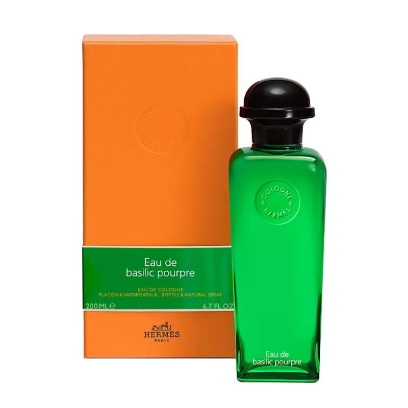 HERMES Eau De Basilic Pourpre Perfumes Wooden Woody Scent Eau De Cologne Basil Geranium 50ml/100ml