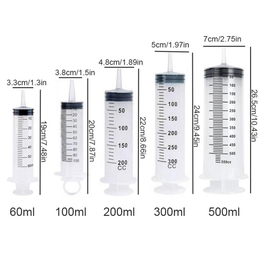 Многоразовый шприц большой емкости, прозрачный шприц для кормления домашних животных, шприц для клизмы, клей, наполнитель