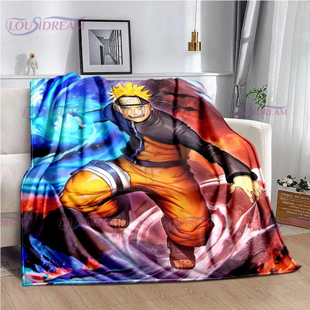 Креативное одеяло с принтом аниме N-Наруто, мягкое качественное покрывало для дивана-кровати, волосатое одеяло, фланелевое одеяло, покрывала, подарочные одеяла