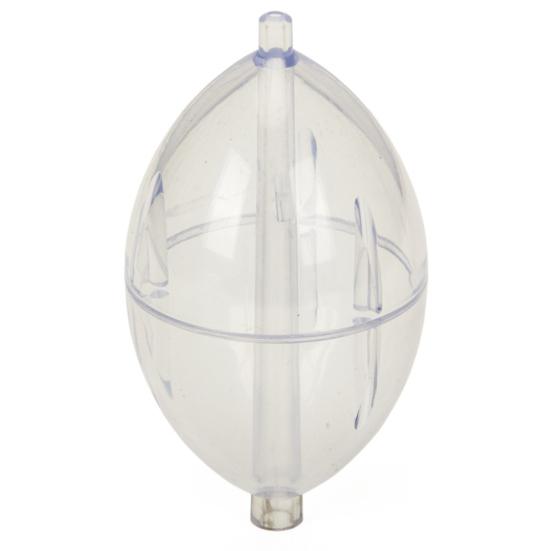 5 шт. Рыболовный овальный поплавок-шарик Прозрачный Регулируемый Портативный Заполняемый водой Скользящий заброс Спин