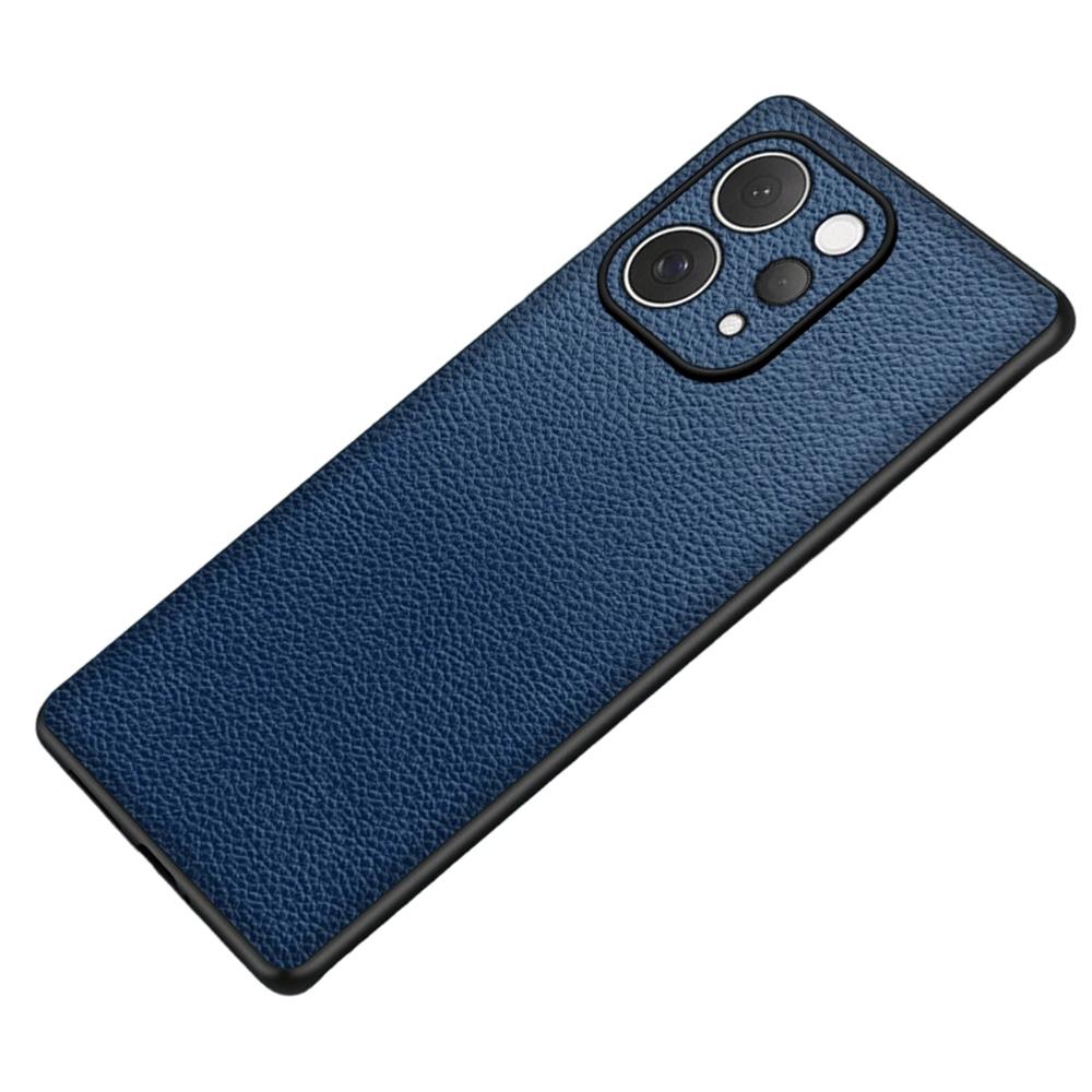 Чехол для vivo S50 5G, текстура личи, покрытие из ПУ-кожи, ПК + ТПУ, защитная задняя крышка телефона