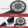 13cm Big Panel Shower Head High Pressure Rainfall Shower Water Saving 3 Modes Adjustable Shower Head Bathroom Accessories