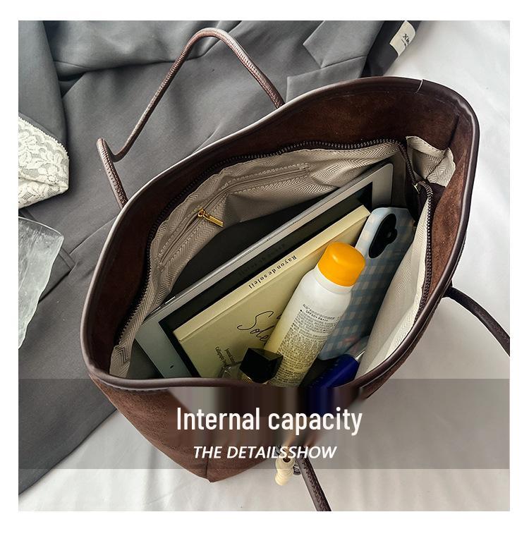 Women's Large Capacity Leopard Print Tote Bag - 2025 Autumn/Winter Edition