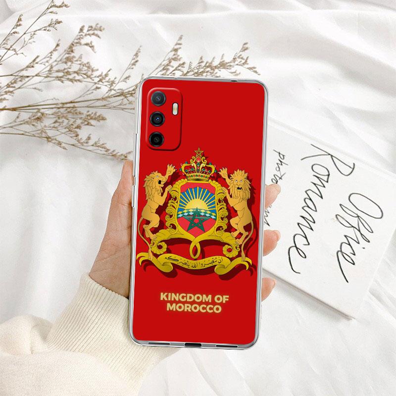 IK48 Прозрачный чехол для телефона с флагом Марокко для Motorola Moto Edge 20 30 40 50 S30 Fusion Ultra Pro Neo Lite + G200 G23