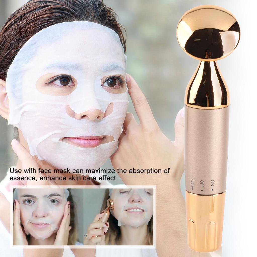 Вибрационный Beauty Массажер для лица Spa Очиститель кожи Портативный Применимые сцены