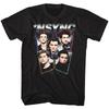 Мужская футболка NSYNC Размеры 2XL-5XL 100% Черный Хлопок Новое Фото HEAD SHOT Унисекс Футболка