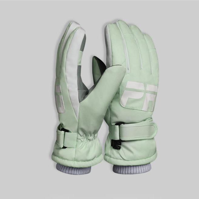 Ski Gloves for Men and Women Thermal Warm Snow Gloves Windproof Winter Gloves Breathable Snowboard Gloves Fleece Lining Outdoor Touchscreen Gloves