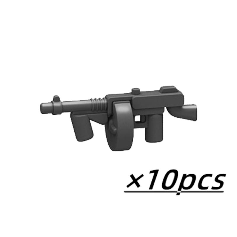 Военный строительный блок Второй мировой войны, фигурка солдата, оружие, игрушечный пистолет, снайпер, автомат, карабин АК, винтовка, аксессуары, армейские кирпичи, модель B081