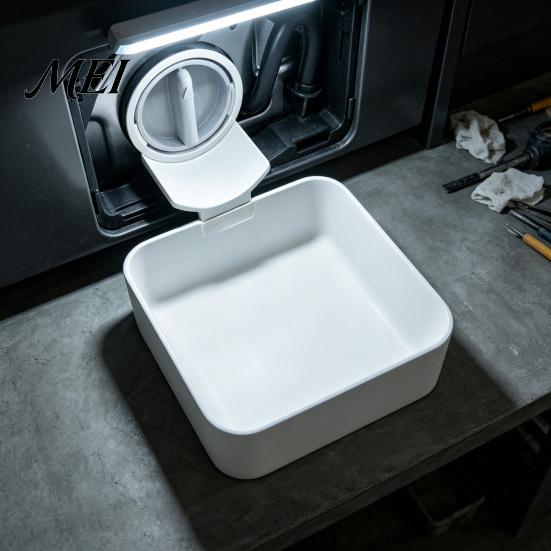 Laundry Room Maintenance Tool Washing Machine Drip Pan, Leak-Proof Drain Tray, Heavy Duty Tray Floor Protector, for Front Load Washer Under