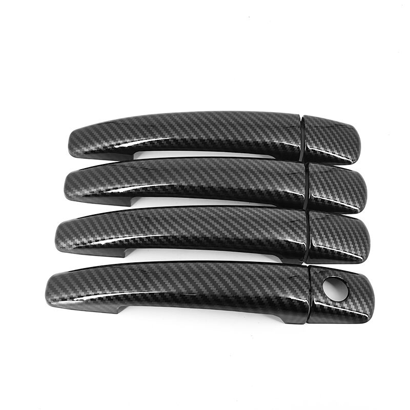 Funduoo для Citroen C4 MK2 2011 2012 2013 2014 2015 2016 2017 крышка дверной ручки автомобиля из углеродного волокна Стайлинг