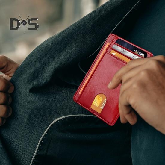 Card Holder 8 Slots Student ID Sleeve Waterproof Anti-theft Change Coin Purse RFID Blocking Protects Personal Information Travel Wallet Business Card