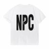 Летняя мода креативный принт буквы NPC футболки повседневные мужские мягкие и дышащие футболки с круглым вырезом с коротким рукавом футболка