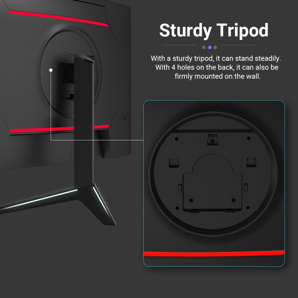 KTC H32S17 Игровой монитор 32 дюйма, 2560x1440, QHD, 170 Гц, HVA, изогнутый, 1500R