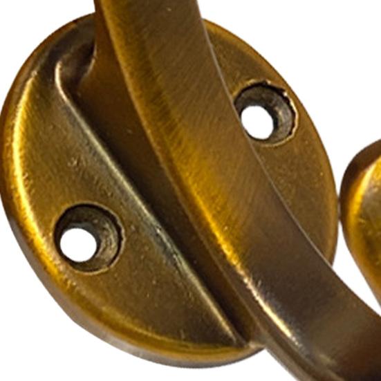 Coat Hook Corrosion-Resistant Wall Hooks Space Saving Upper And Lower Hooks for Bathroom Kitchen