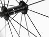 Передняя спица шоссейного колеса SHIMANO 700C, черная наклейка EWHR501AFCBMYL WH-R501A-F (Технические характеристики Aero) (Спецификация монотонности)