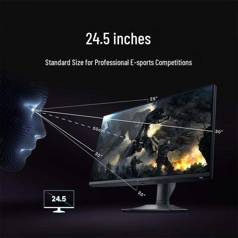 Dell Alienware AW2523HF 24.5" FHD 360Hz 0.5ms Fast IPS Gaming Monitor (CN version)