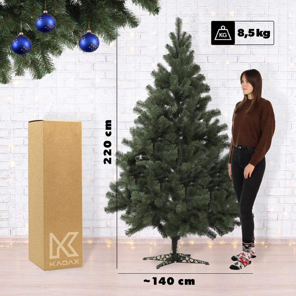 KADAX Artificial Christmas Tree Dense Fir Premium 220cm