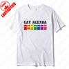 Retro Comfort LGBTQ The Gay Agenda Tshirt Pride Month Sweatshirt Ally Gift Equality Crewneck Transgender Rights Tees Unisex Tops