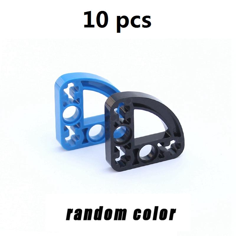 Moc Высокотехнологичные Детали Балка Тонкая с Отверстием для Оси L-образная DIY Строительные Блоки Аксессуары Образовательная Игрушка Совместимая с Деталями Lego