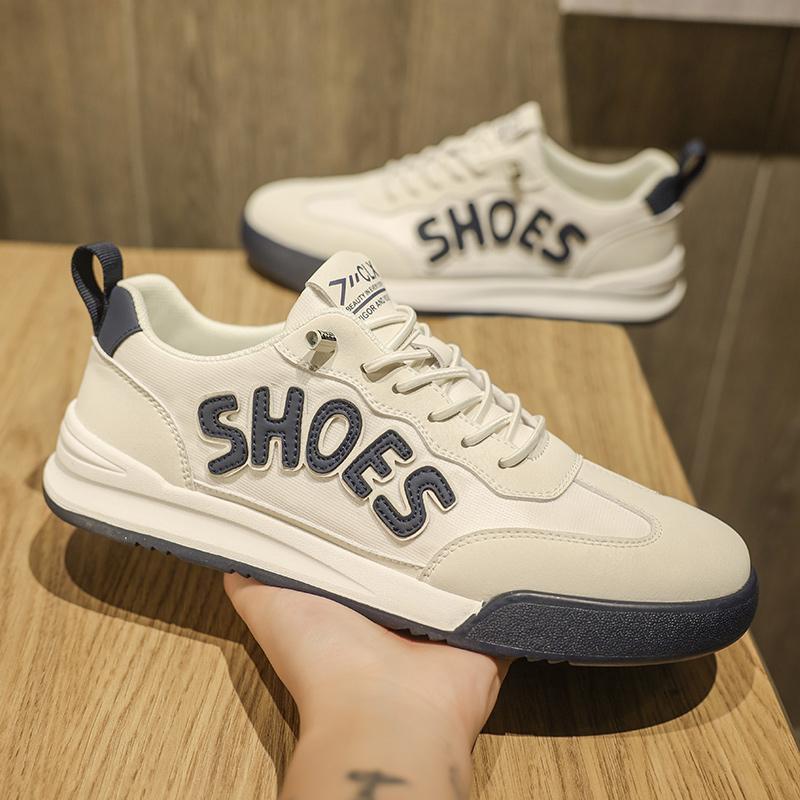 New Men Sneakers Ice Silk Flat Shoes Fashion Breathable Retro Training Shoes Athletics Sport Casual Shoes Student Footwear