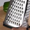 1 Set Vegetable Grater Time-saving Manual Labor-saving 9 Inches Four-side Box Grater Vegetable Slicer for Kitchen