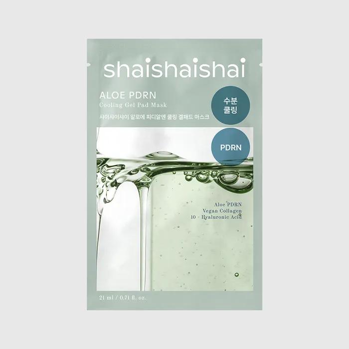 Охлаждающая гелевая маска-пэд с PDRN и алоэ 21 мл x 10 штук