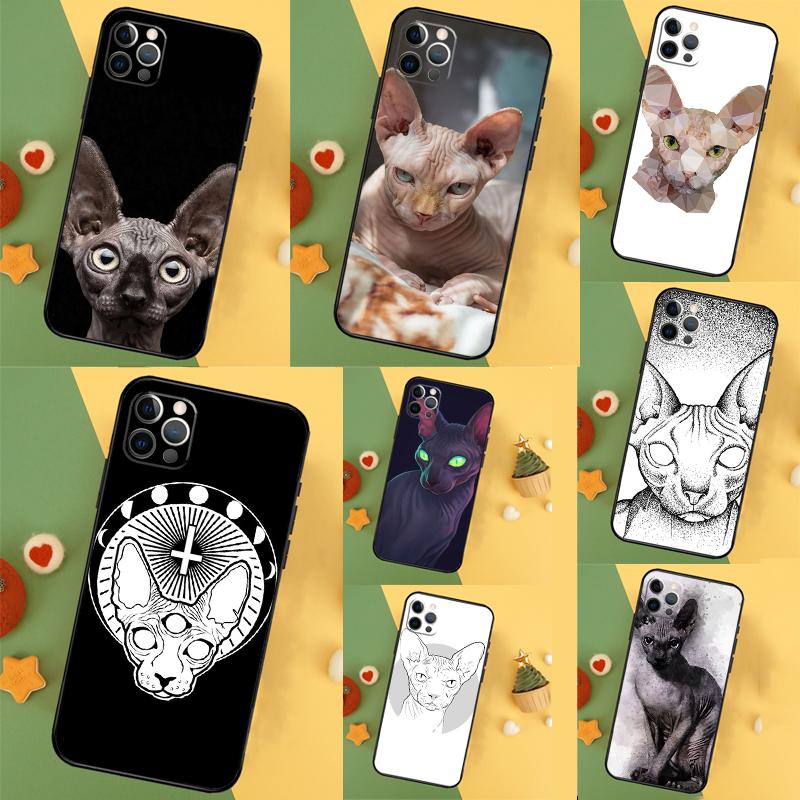 Чехол Сфинкс для iPhone 13 12 Mini 11 14 16 15 Pro Max 7 8 Plus X XR XS Max Задняя крышка
