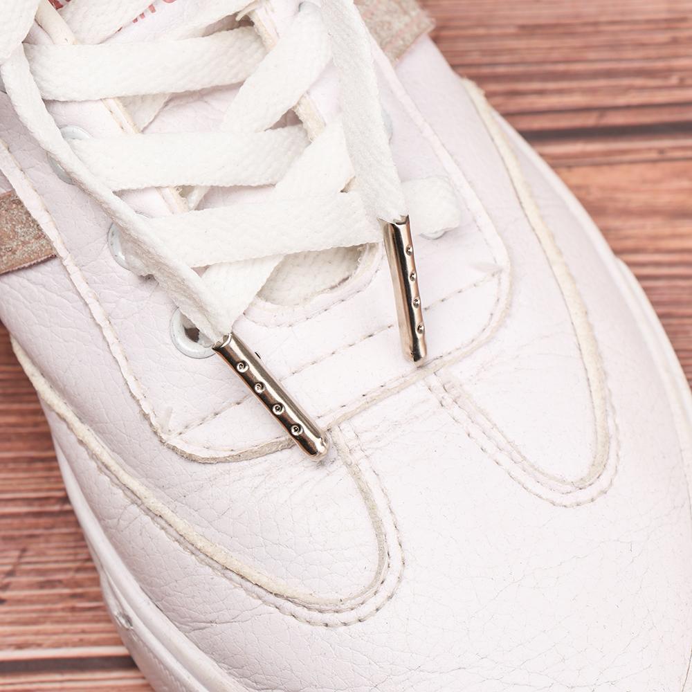 Women Man Unsex DIY Replacement Shoestrings Bullet Aglets Tip Shoelaces Repair Ends Shoe Lace Head