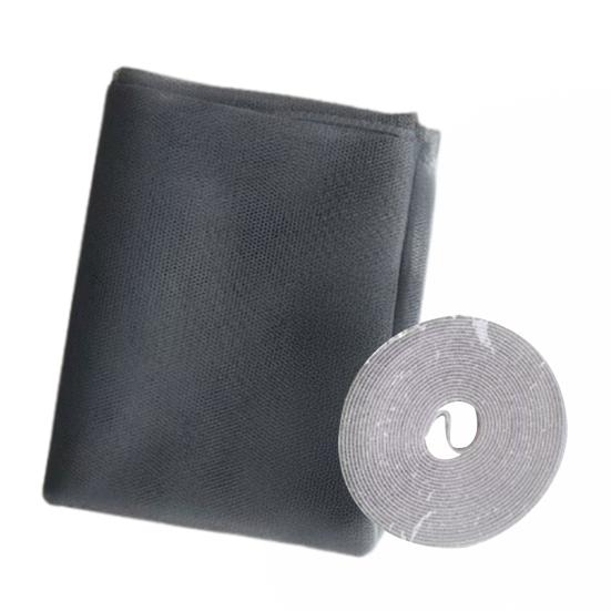 Window Screen Anti-Mosquito Net Well-Ventilated Fine Mesh Easy To Install DIY Window Screen Replacement Parts