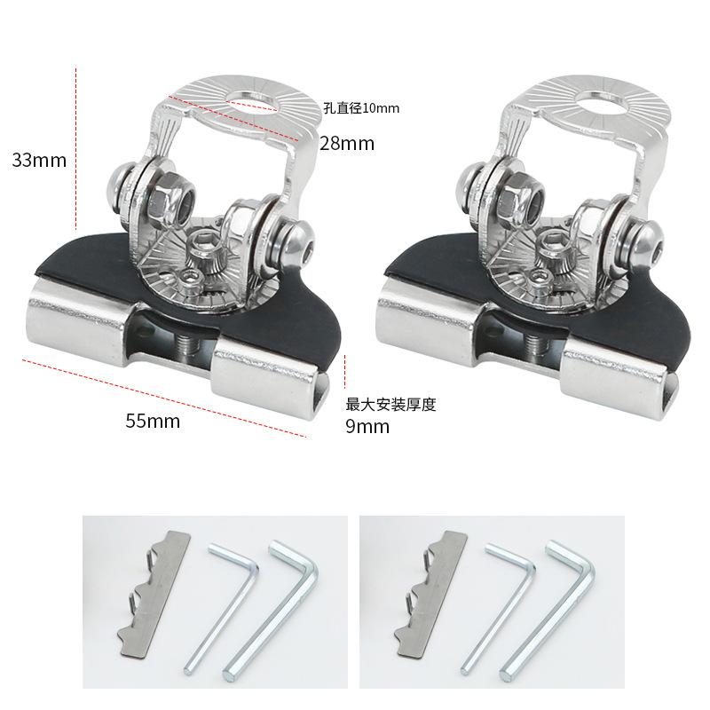 1/2 Pcs Steel Clamp Universal Off Road LED Work Light Bar Car Hood Pillar Mount Auto Repair Replacement Accessories Gear Kit Set