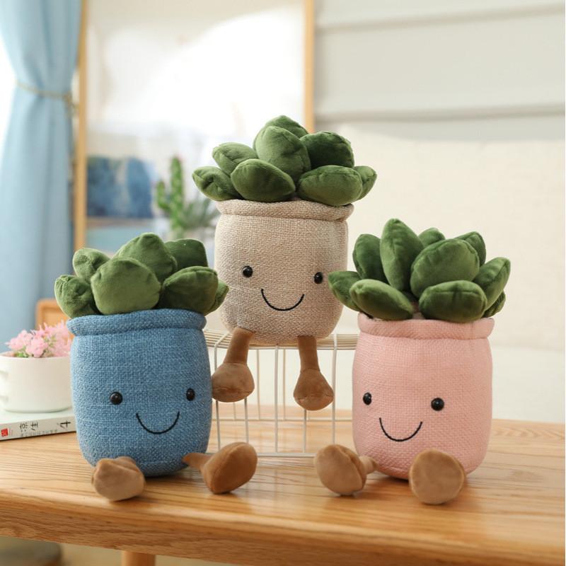 Имитация Растения Кукла Нарцисс Тюльпан Веселая Горшечная Серия Плюшевая Игрушка Декоративные Украшения