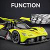 1/32 Scale Martin Valkyrie AMR Pro AM-RB 001 Alloy Scale Car Model Diecast Metal Miniature Car Sound and Light Children Toy Car Vehicles Gifts