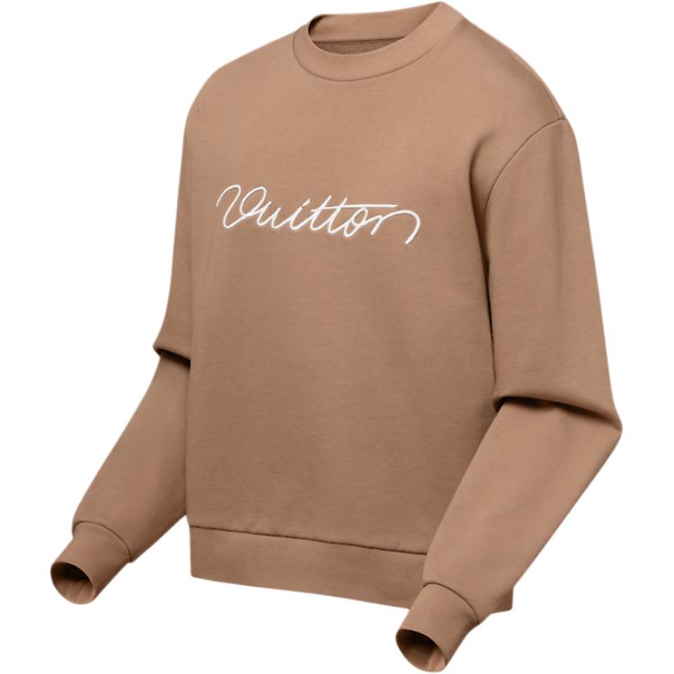 Louis Vuitton Свитшот SS25 Мужской Umber 1AHEFS