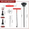 22Pcs Quick Change Tire Valve Tool Kit, Tire Valve Stem Core Quickly Replacement Tool Kit, Perfect Tool For Replacing Leaky Valves In