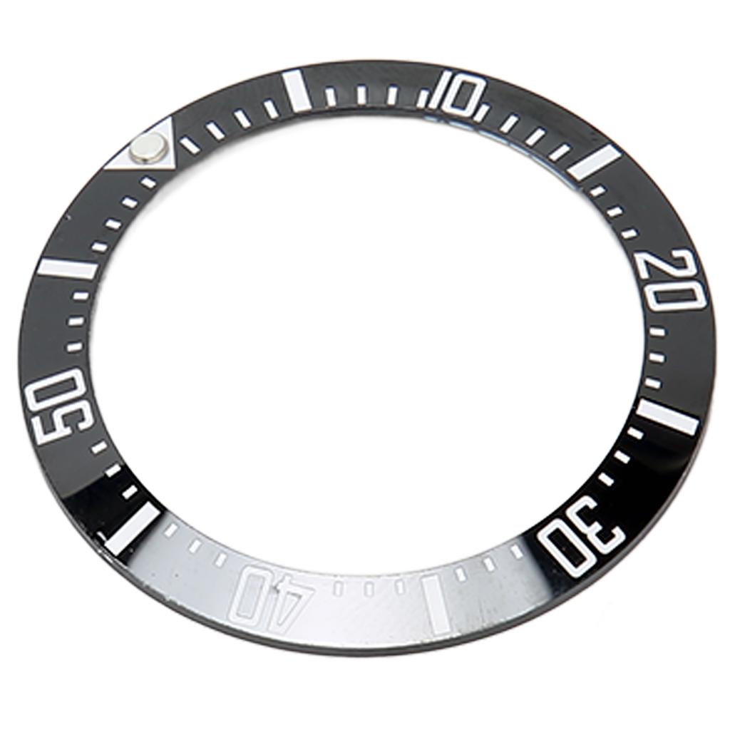 Watch Bezel Insert 40mm Ceramic Watch Bezel Ring Repair Replacement Accessory for Watchmaker