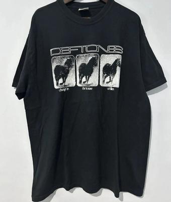 Футболка группы Deftones, Черная футболка Deftones в классическом стиле, Унисекс S-4XL