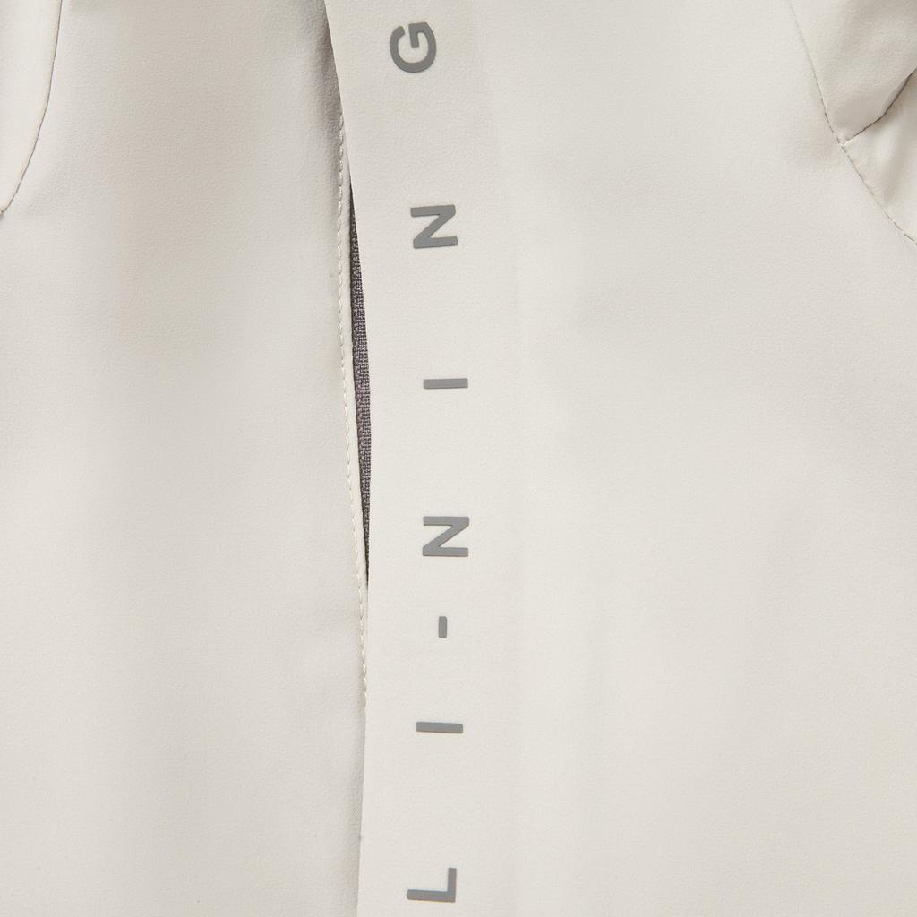 Ветровка Li Ning Fitness Series с капюшоном, водоотталкивающая, свободного кроя, с логотипом, женская верхняя одежда AFDVE70-7