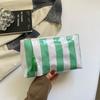 Waterproof PVC Toiletry Bag Polyester Lining Beach Storage Bag  Makeup Organizer