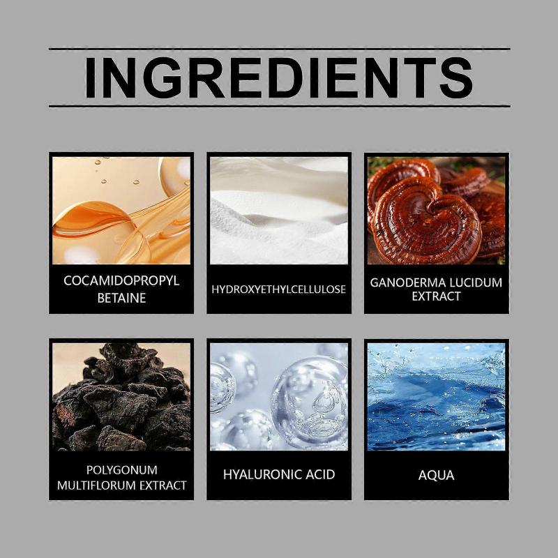 Herbal nourishing shampoo Cleansing and moisturizing scalp care Strong hair smoothing shampoo