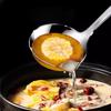 Stainless Steel Colander Spoon Soup Colander Kitchen Gravy Oil Soup Fat Separator Ladles Skimmer Spoon Soup Colander
